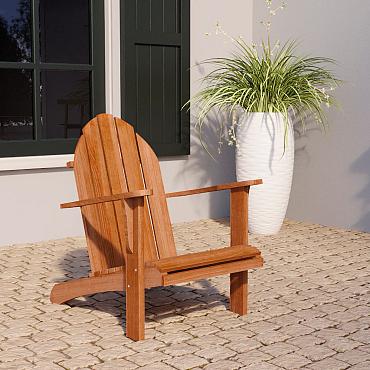 Hardhouten stoel - Relax