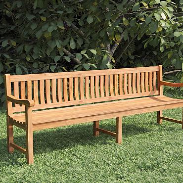 Teak tuinbank - Bretagne 250 cm