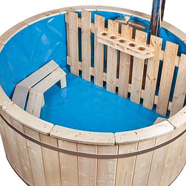 Hottub - PVC binnenbekleding/waterverdichting blauw