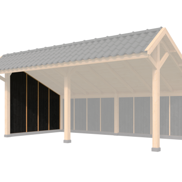 Voor- / achterwandmodule type P - 1980x2300mm