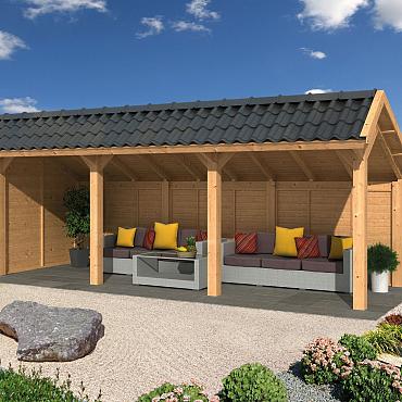 Bergen L Type 6 - Potdekselplank blank