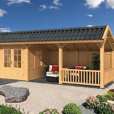 Bergen L Type 8 - Potdekselplank blank