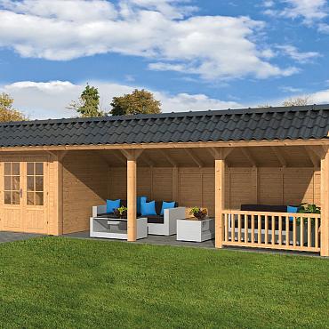 Bergen L Type 11 - Potdekselplank blank