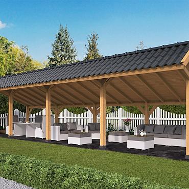 Bergen XL Type 9 - Potdekselplank blank