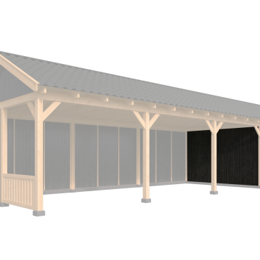 Zijwandmodule type T - 3480x2300mm