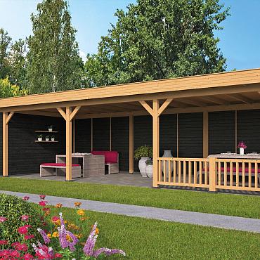 Oslo XL Type 10 - Potdekselplank zwart