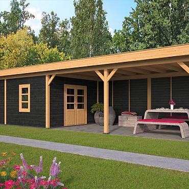 Oslo XL Type 11 - Potdekselplank zwart