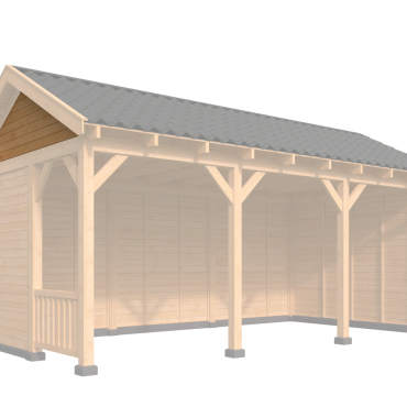 Topgevel type Y Hamar L - 2980x2300mm