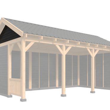 Topgevel type Y Hamar L - 2980x2300mm