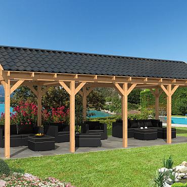 Hamar L Type 9 - Potdekselplank blank