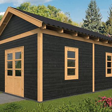 Hamar XL Type 4 - Potdekselplank zwart