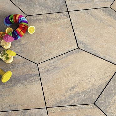 Pentagon - Oker/Rood/Bruin