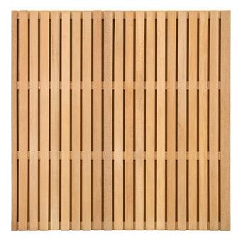 Tuinscherm Bangkirai 40-planks - Prinsenbeek 180x180 - Schutting
