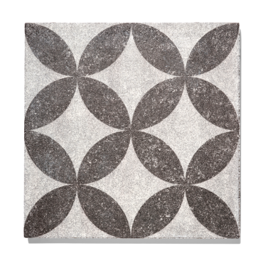 Campino 60x60x4 cm - Belgium Blue Flower Snowy
