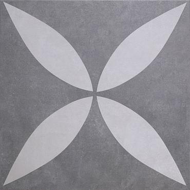 Ingresso Flower Carbona - 60x60x4 cm