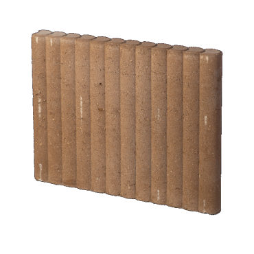 Palissadeband 6x40x50 bruin