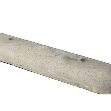 plakband 1x rond grijs + montage gaten