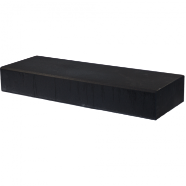 Traptrede Facetto 100x35x15 Zwart