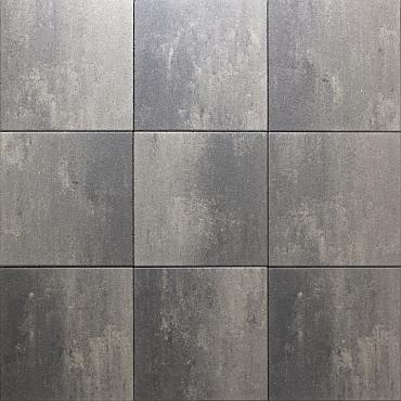 Fibraton 40x40x5 Zwart/Grijs