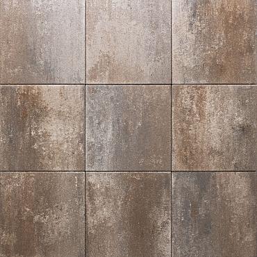 Fibraton 40x40x5 bruin/beige/zwart