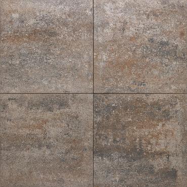 Meliton 60x60x6 Bruin/Beige/Zwart
