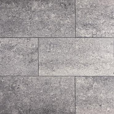 Preston 40x80x4 Zwart/Grijs