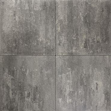 Meliton 60x60x5 Zwart/Grijs