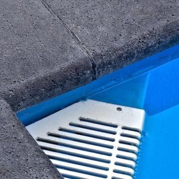 Schellevis zwembadrand hoekstuk 90°