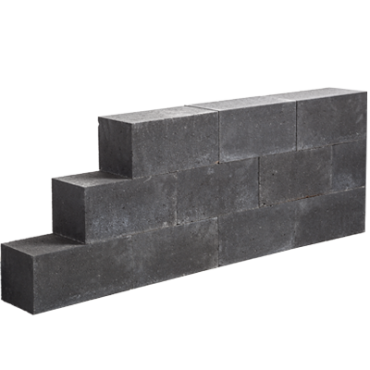 Linea block small 12x12x60 Antraciet