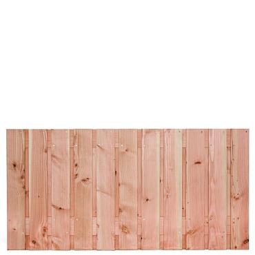 Tuinscherm lariks 23 planks (21+2) - Harz 90x180cm - schutting