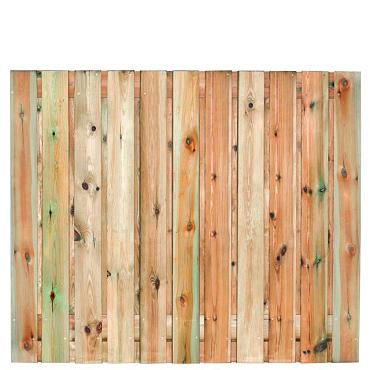 Tuinscherm geïmp. 23 planks (21+2) - Zaltbommel 150x180cm - schutting