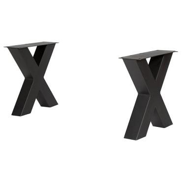 3150-A Model X - 80x80 hoogte 42 cm, breedte 38 cm voor Bankje