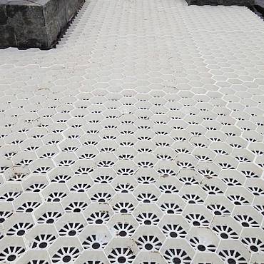 Grindplastic 91,2 x 65 x 3,4 Wit