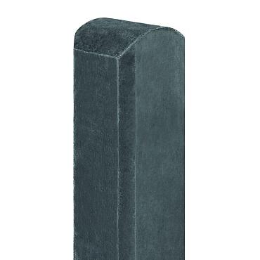 Berton©-paal gecoat, ronde kop - 10x10x180cm - Waal-serie - voor scherm: 90x180