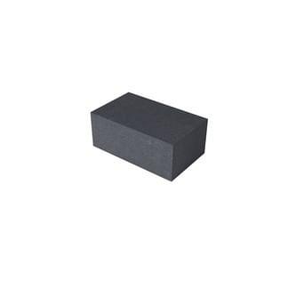 Schellevis zitelement (recht) 100x60x40 cm antraciet