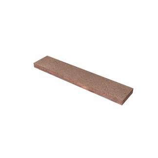 Schellevis opsluitband 100x20x5 cm roodbruin