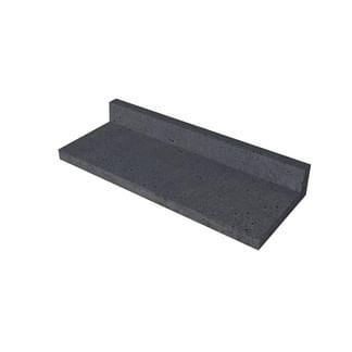 Schellevis L-model 100x40x15 cm antraciet