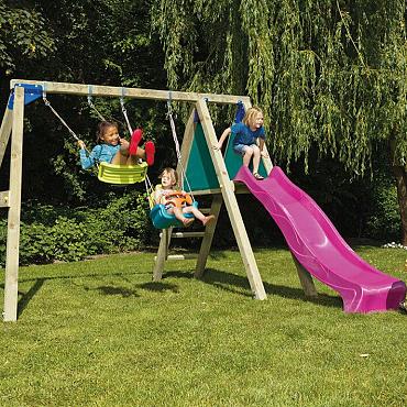 Blue rabbit 2.0 - Zelfbouwschommel Deckswing basic