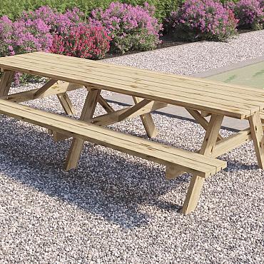 Picknicktafel vuren geïmpregneerd - Superieur