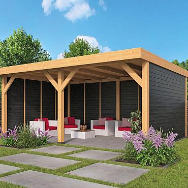 DHZ Plat dak Dalfsen - Zwart - 600x300cm