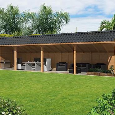 Bergen XL Type 10 - Potdekselplank blank