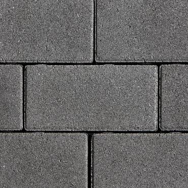 Topklinker - 21x6.9x8cm Zwart/Grijs