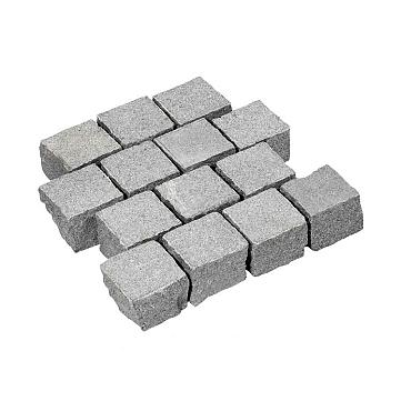 Tibet Dark Grey (G654) Gevlamd 10x10x8 cm grijs
