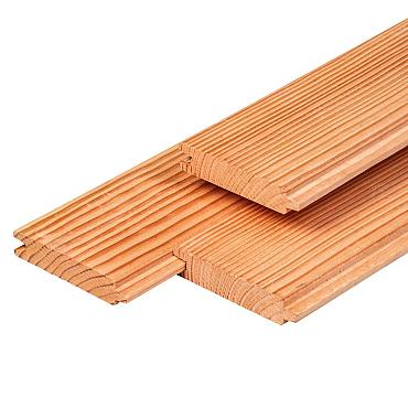 Blokhutprofiel Douglas geschaafd 2,8 x 18 x 400 cm