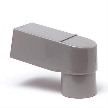 Stadsuitloop grijs 60x80mm Ø70/80mm HWA