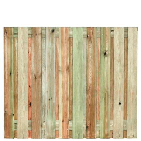 Tuinscherm geïmp. 21 planks (19+2) - Enschede 150x180cm - schutting