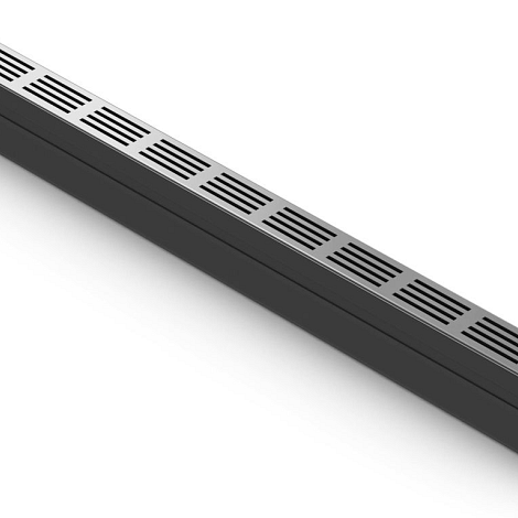 Slim-Line 100 cm zilver