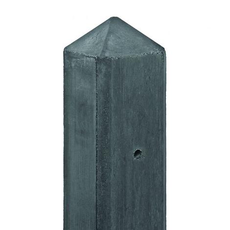 Berton©-paal gecoat, diamantkop - 10x10x280cm kabeldoorvoer - IJssel-serie - voor scherm: 180x180