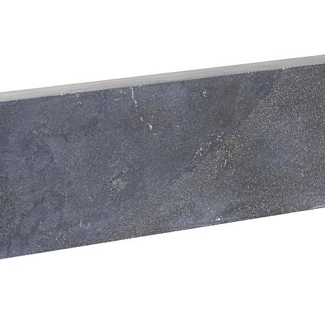Chinees hardsteen opsluitband 6x20x100 cm gezoet met facet