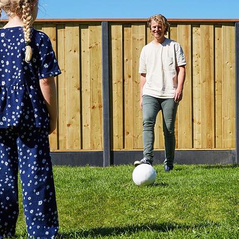 Hardhouten verbindingsbalk - Balk voor betonsleufpaal 3.5x11.5x400cm